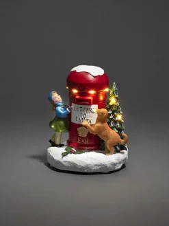 LED-Dekoleuchte "Briefkasten'' in Bunt - (B)13,5 x (H)16 x (T)12 cm