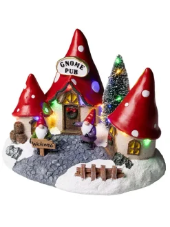 LED-Dekoleuchte ''Gnome Pub'' in Bunt - (B)22 x (H)16,2 x (T)17 cm