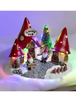 LED-Dekoleuchte ''Gnome Pub'' in Bunt - (B)22 x (H)16,2 x (T)17 cm