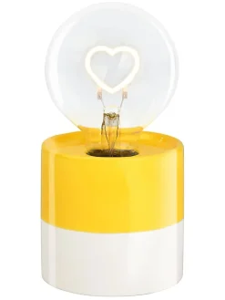 LED-Dekoleuchte in Gelb - (H)17 cm