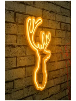 LED-Dekoleuchte in Gelb - (L)50 x (B)28 cm