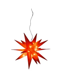 LED-Dekoleuchte in Rot - Ø 55 cm