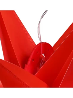 LED-Dekoleuchte in Rot - Ø 55 cm