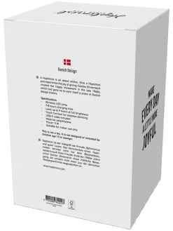 LED-Dekoleuchte in Weiß - (B)15 x (H)23 x (T)15 cm