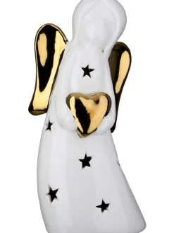 LED-Dekoleuchte in Weiß - (B)9,5 x (H)20 x (T)7 cm