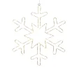 LED-Dekoleuchte ''Snowflake'' - EEK G (EEK A bis G) - (L)48 x (B)46,5 cm