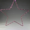 LED-Dekoleuchte ''Stern'' in Pink - (L)58 x (B)58 cm