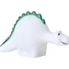 LED-Dekoobjekt "Dino" in Weiß/ Grün - (B)7 x (H)11,5 cm