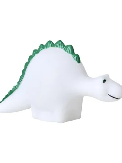 LED-Dekoobjekt "Dino" in Weiß/ Grün - (B)7 x (H)11,5 cm