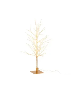 LED-Dekoobjekt in Gold - (B)34 x (H)59 x (T)30 cm