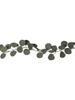 LED-Eukalyptuszweig "Eucalyptus" in Grün - (L)180 cm