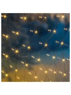 LED-Girlande in Warmweiß - (L)320 x (B)150 cm