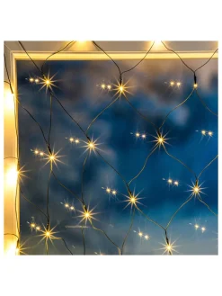 LED-Girlande in Warmweiß - (L)320 x (B)150 cm