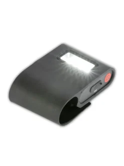 LED-Grilllampe mit Li-Ionen-Akku für Leuchtdauer von bis zu 5 Std.