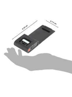 LED-Grilllampe mit Li-Ionen-Akku für Leuchtdauer von bis zu 5 Std.