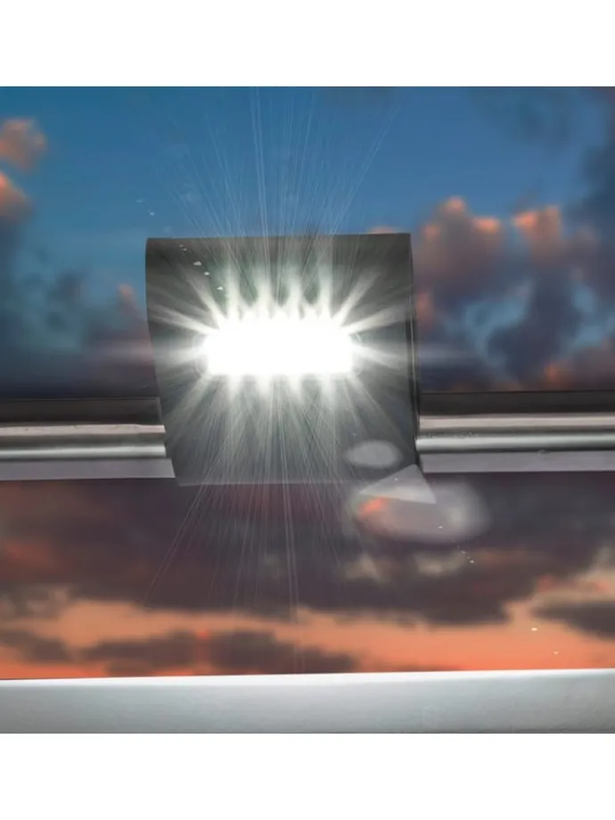 LED-Grilllampe mit Li-Ionen-Akku für Leuchtdauer von bis zu 5 Std.