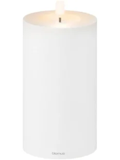 LED-Kerze ''Noca'' in Weiß - (H)15 cm