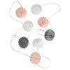 LED-Lampion-Lichterkette HANAMI in Grau