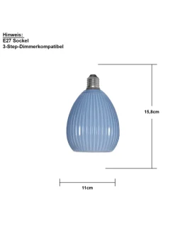 LED-Leuchtmittel ,Decoled Dream', E27, 3,5W, 31-210lm, 3-stufig dimmba
