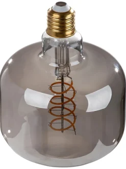 LED-Leuchtmittel in Grau - (H)20 x Ø 10 cm