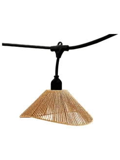 LED-Lichtergirlande "Raffy" in Natur - (L)600 cm