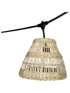 LED-Lichtergirlande "Tessa" in Natur - (L)600 cm