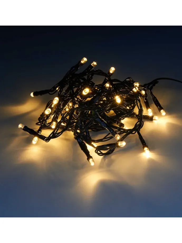 LED-Lichterkette 45 LIGHTS in Schwarz