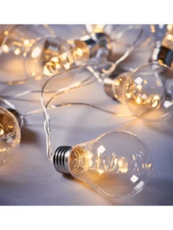 LED-Lichterkette BULB LIGHTS in Durchsichtig