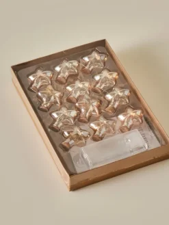 LED-Lichterkette "Celebration" in Gelb - (L)350 cm