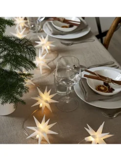 LED-Lichterkette "December" in Weiß - (L)210 cm