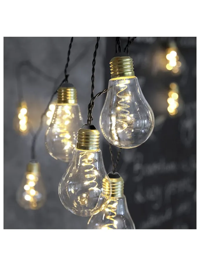 LED-Lichterkette "Glow" in Warmweiß - (L)360 cm