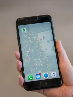 LED-Lichterkette in Bernstein