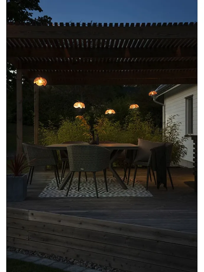 LED-Lichterkette in Hellbraun