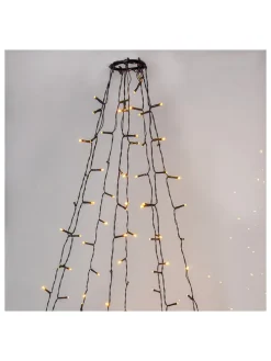 LED-Lichterkette in Schwarz - (L)200 cm