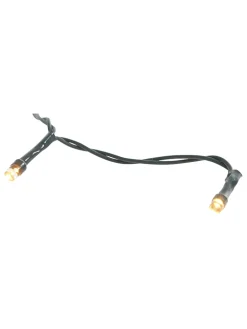 LED-Lichterkette in Schwarz - (L)200 cm