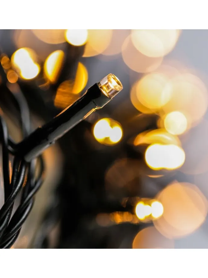 LED-Lichterkette in Warmweiß