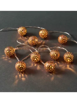 LED-Lichterkette ORIENTAL LIGHTS in Braun