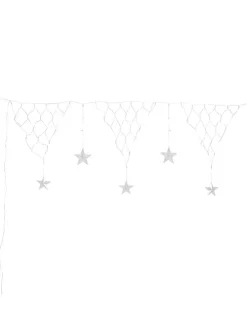 LED-Lichtervorhang in Warmweiß