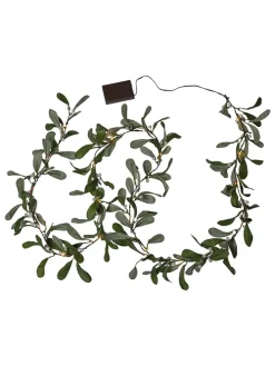 LED-Mistelgirlande "Mistel" in Grün - (L)200 cm