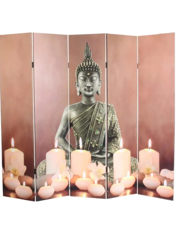 LED-Paravent mit Timer