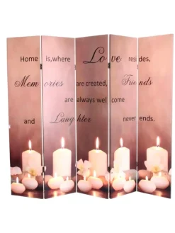 LED-Paravent mit Timer