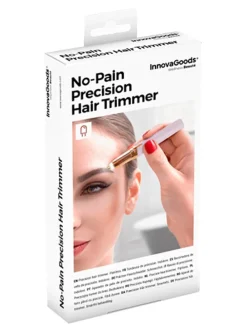 LED-Präzisionsepilierer in Weiß - (H)12,5 x Ø 2 cm