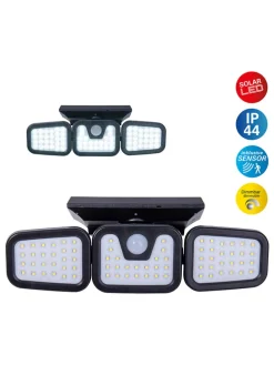 LED-Solar-Außenwandleuchte 