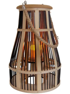 LED-Solar-Dekoleuchte in Natur - (H)34,5 cm