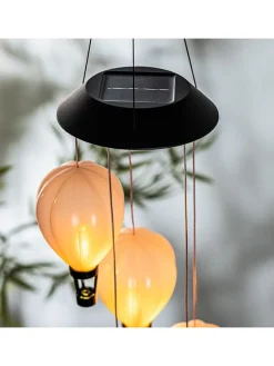 LED-Solar-Dekoleuchte in Warmweiß - (H)82 x Ø 12,5 cm