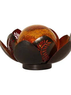 LED-Solar-Dekoration in Rot - (H)12 x Ø 24 cm