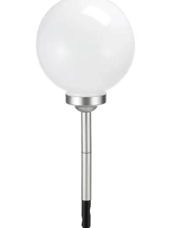 LED-Solar-Gartenstecker in Weiß - (H)73 cm