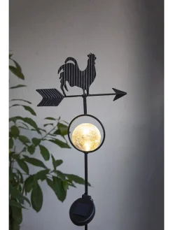 LED-Solar-Gartenstecker 