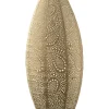 LED-Solarlaterne ''Paisley Long Oval'' in Gold - (H)45 x Ø 20 cm