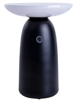 LED-Solarleuchte "Ada" in Schwarz - (H)22,5 x Ø 16 cm